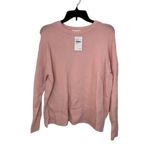 TREASURE &‎ BOND Pink Silver Crew Neck Sweater in XXS NEW